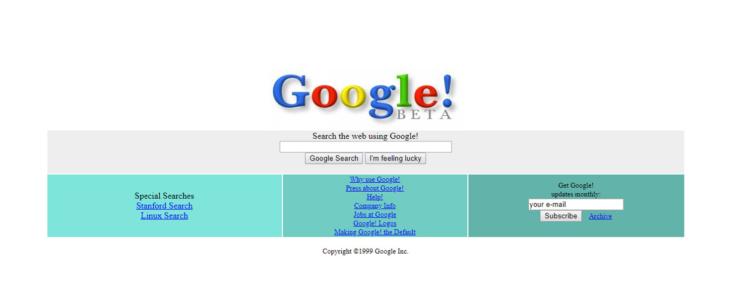 Google in 1998
